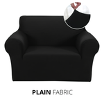 KAS Armchair Cover 4-Styles Elastic Sofa Cover Couch Covers for Living Room Stretchable Slipcover for Chairs - 1 Seater Chair Slip Cover