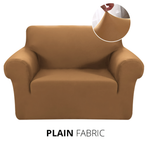KAS Armchair Cover 4-Styles Elastic Sofa Cover Couch Covers for Living Room Stretchable Slipcover for Chairs - 1 Seater Chair Slip Cover