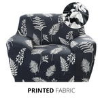 KAS Armchair Cover 4-Styles Elastic Sofa Cover Couch Covers for Living Room Stretchable Slipcover for Chairs - 1 Seater Chair Slip Cover