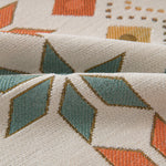 Bohemian Geometric Sofa Throw Cover, Cozy & Protective Ethnic-Inspired Couch Cover