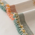 Bohemian Geometric Sofa Throw Cover, Cozy & Protective Ethnic-Inspired Couch Cover