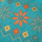 Bohemian Geometric Sofa Throw Cover, Cozy & Protective Ethnic-Inspired Couch Cover