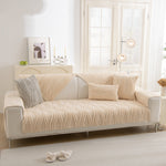 Winter Thickened Non-slip Blanket, Three-Dimensional Embossed Cotton Velvet Sofa Cover