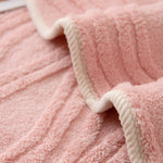 Winter Thickened Non-slip Blanket, Three-Dimensional Embossed Cotton Velvet Sofa Cover