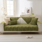 Winter Thickened Non-slip Blanket, Three-Dimensional Embossed Cotton Velvet Sofa Cover