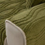 Winter Thickened Non-slip Blanket, Three-Dimensional Embossed Cotton Velvet Sofa Cover