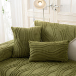 Winter Thickened Non-slip Blanket, Three-Dimensional Embossed Cotton Velvet Sofa Cover