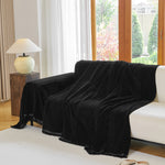 Textural Striped Chenille Sofa Covers, Boho Washable Decor Sofa Blankets Covers