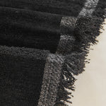 Textural Striped Chenille Sofa Covers, Boho Washable Decor Sofa Blankets Covers