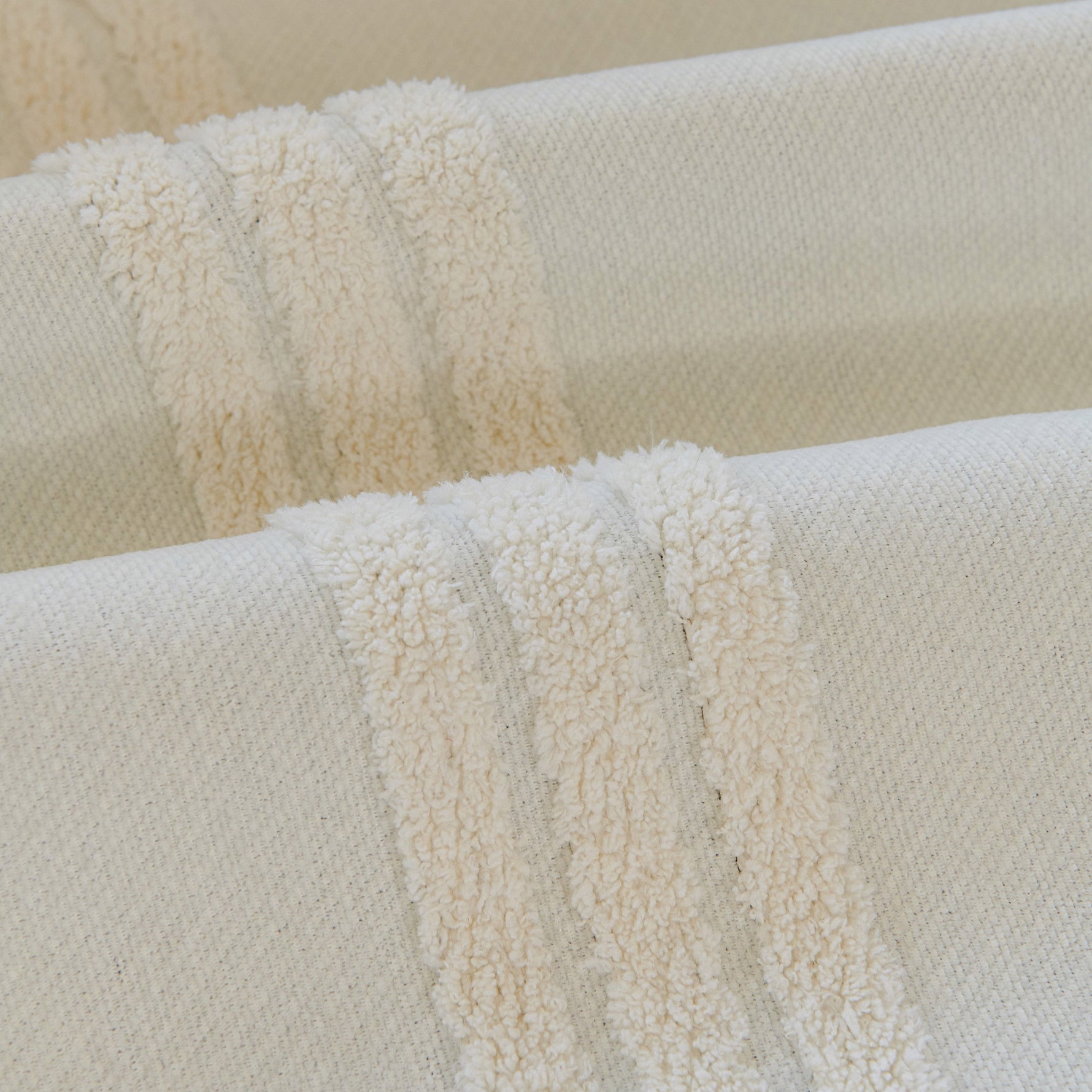 Textural Striped Chenille Sofa Covers, Boho Washable Decor Sofa Blankets Covers