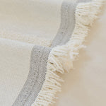 Textural Striped Chenille Sofa Covers, Boho Washable Decor Sofa Blankets Covers