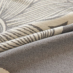 Floral Sofa Slipcovers Reversible Sofa Throw Covers with Tassels Pretty Furniture Covers for Sofas