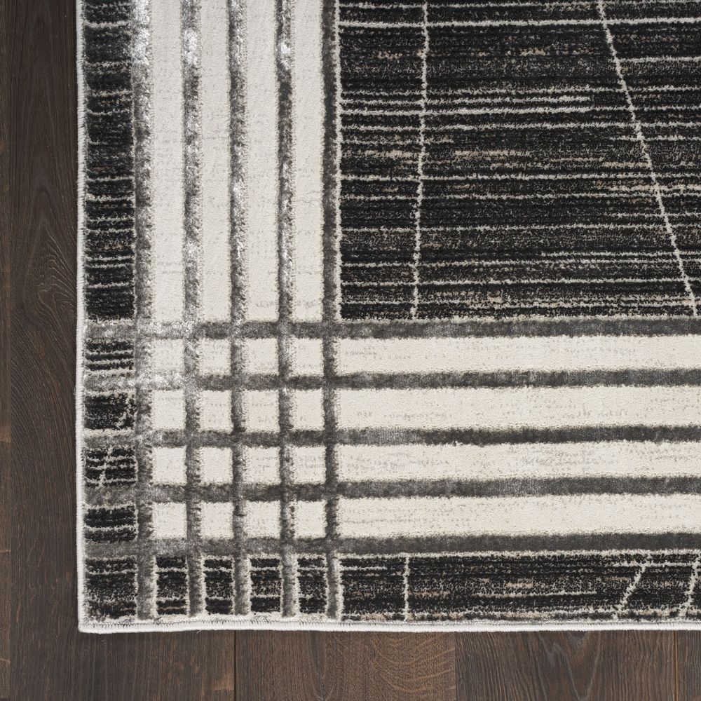 Desire DSR01 Charcoal Silver Rugs #color_charcoal silver