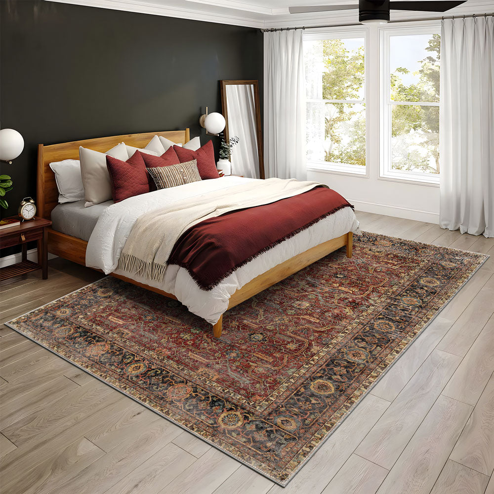 Paris Machine Washable Area Rug