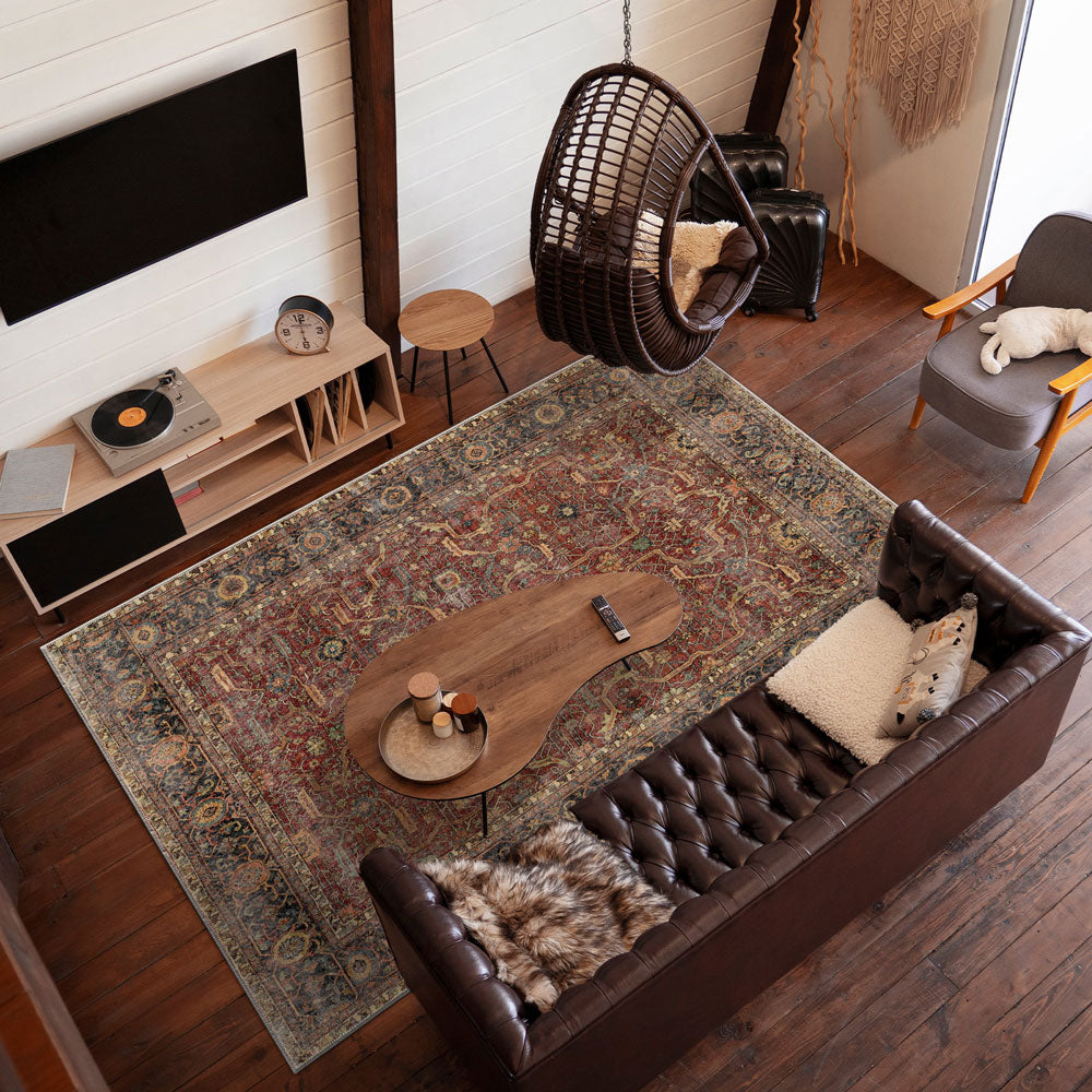 Paris Machine Washable Area Rug