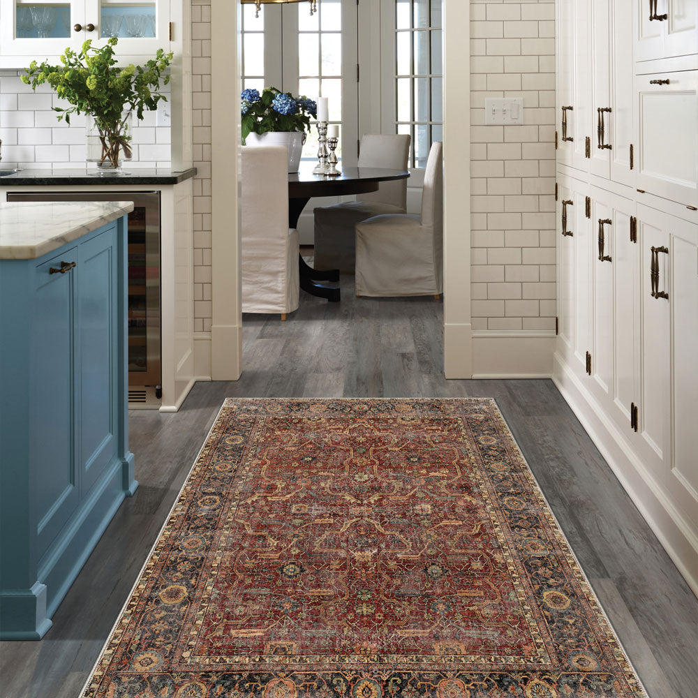 Paris Machine Washable Area Rug
