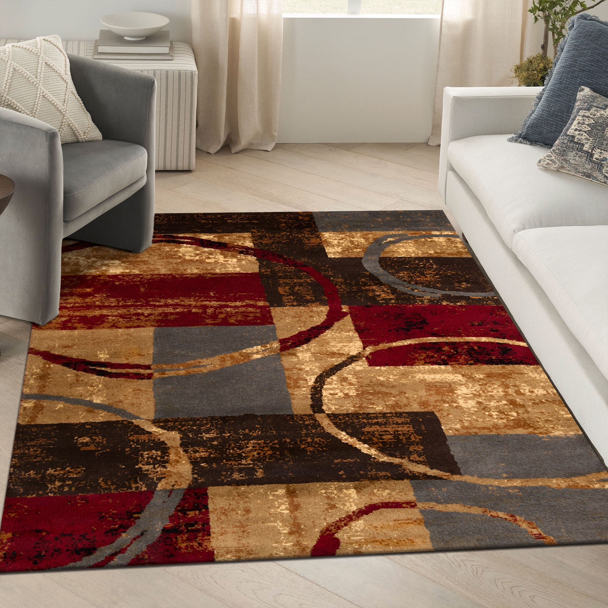 Merapi Machine Washable Area Rug