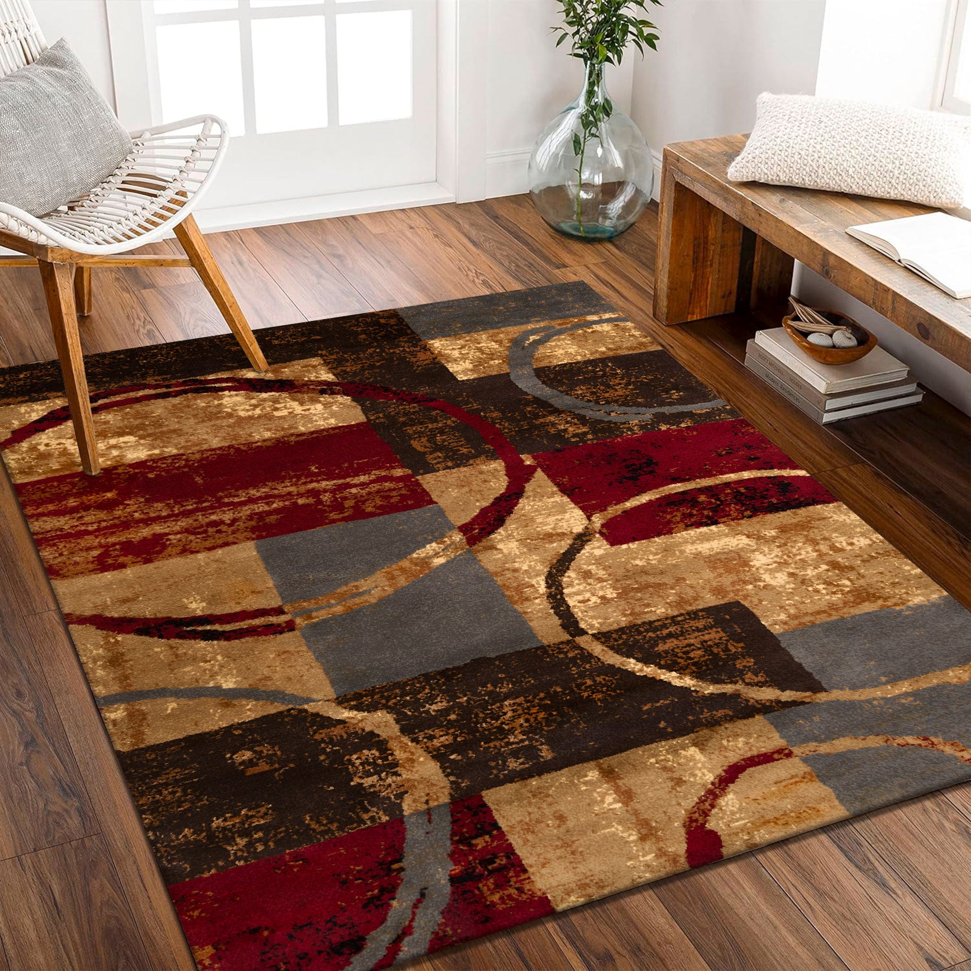 Merapi Machine Washable Area Rug