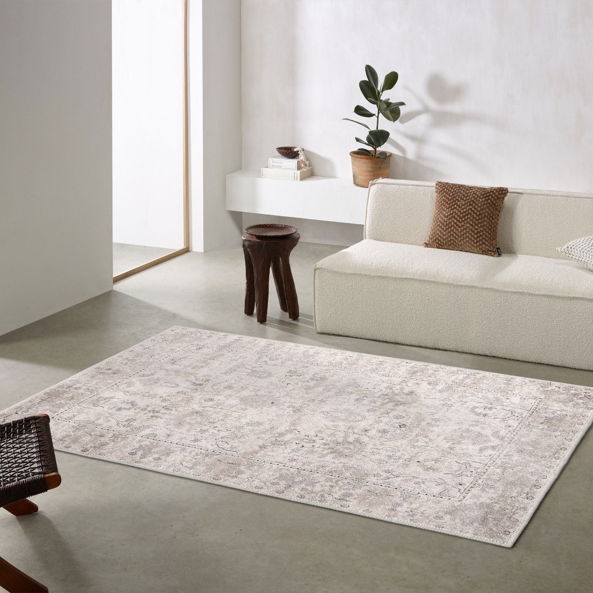 Canlaon Machine Washable Area Rug