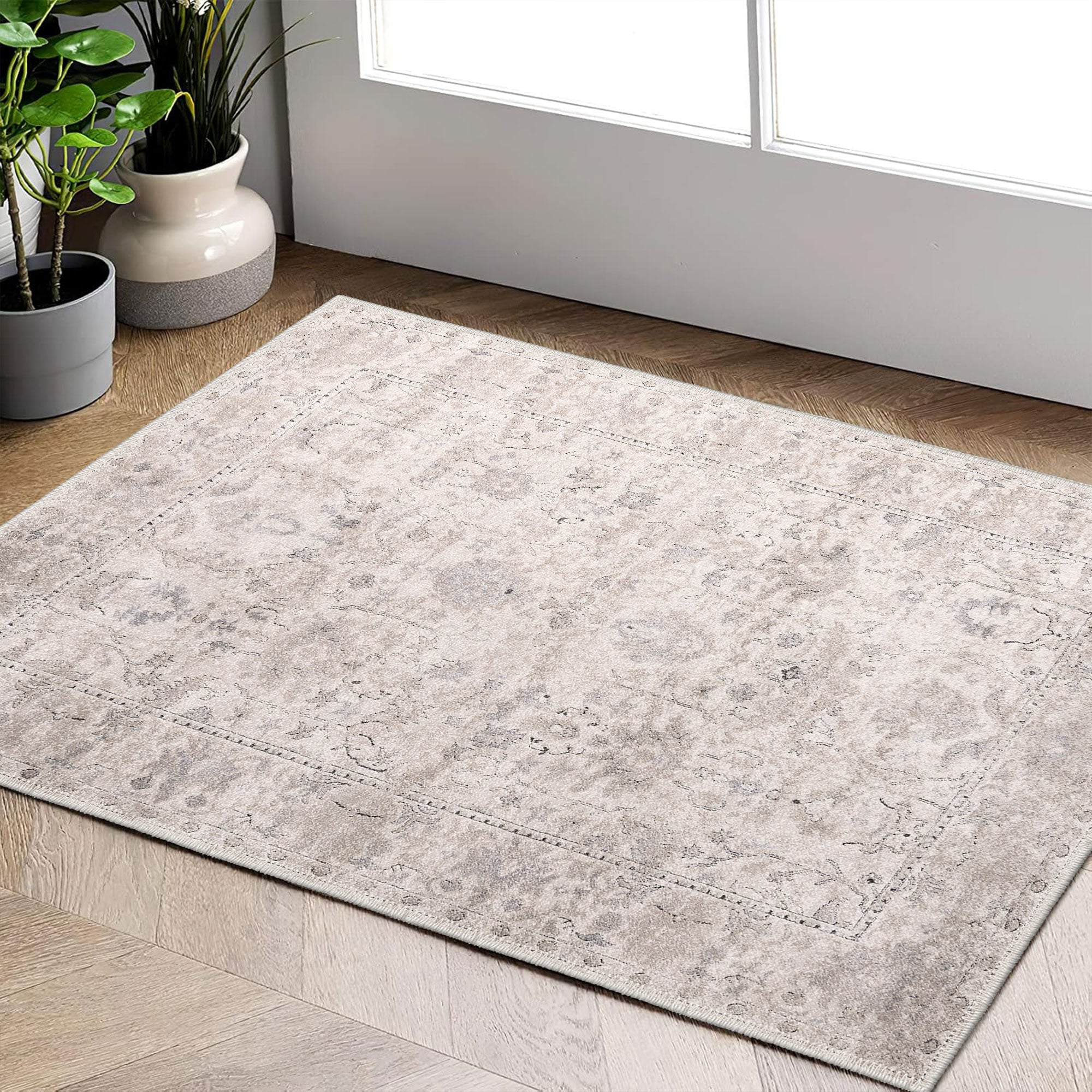 Canlaon Machine Washable Area Rug