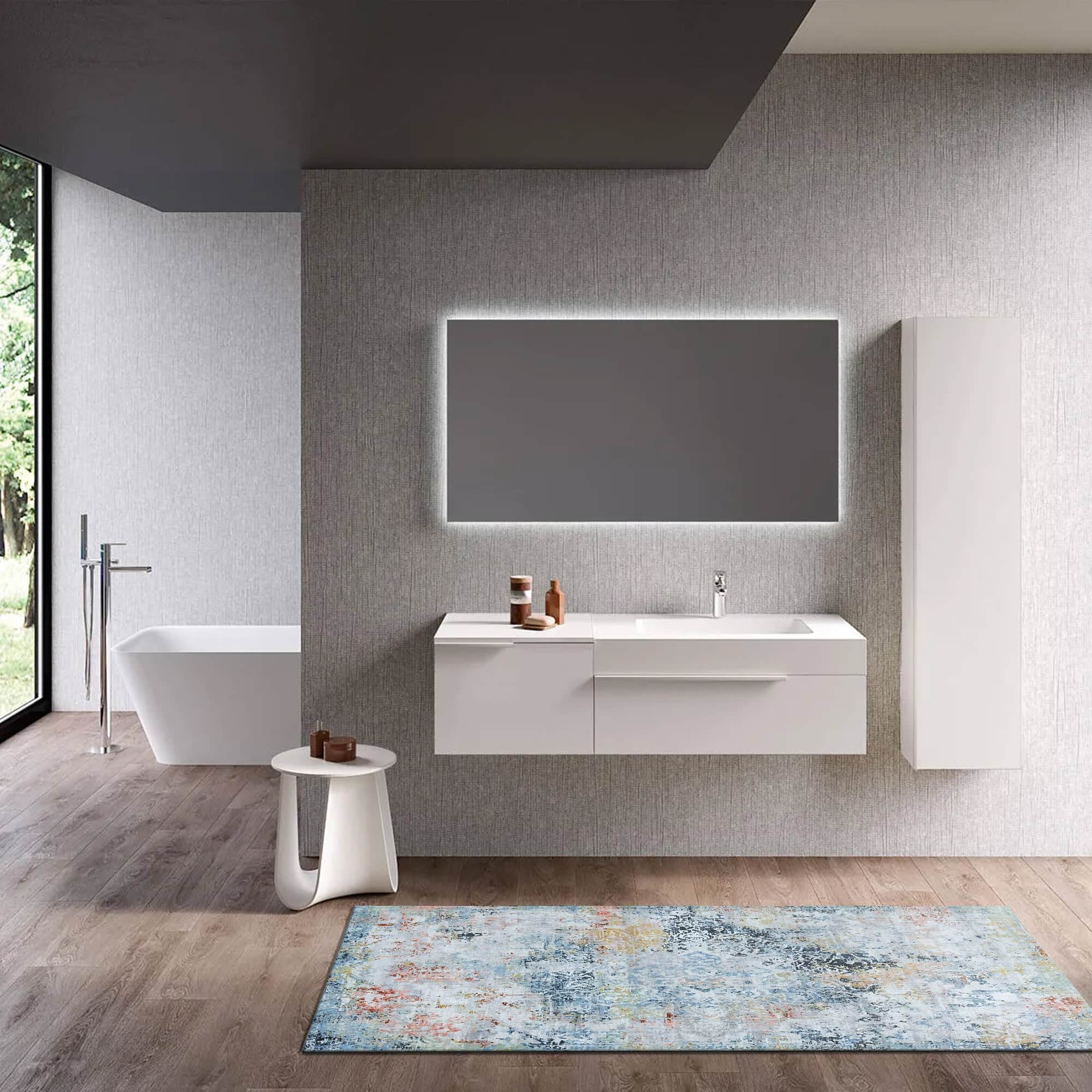 Nebo Machine Washable Area Rug
