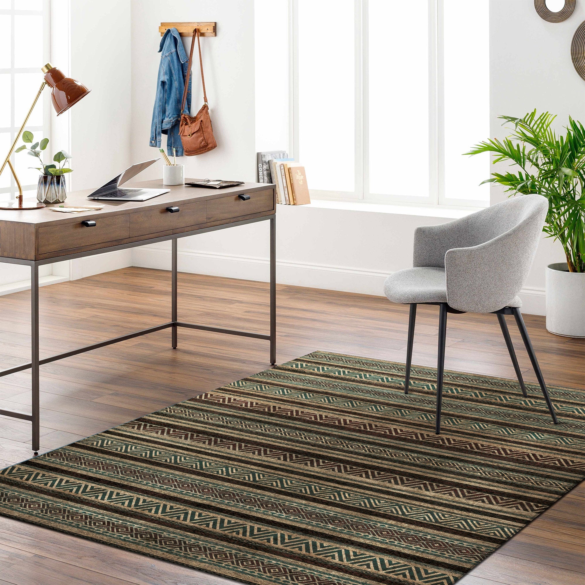 Shasta Machine Washable Area Rug