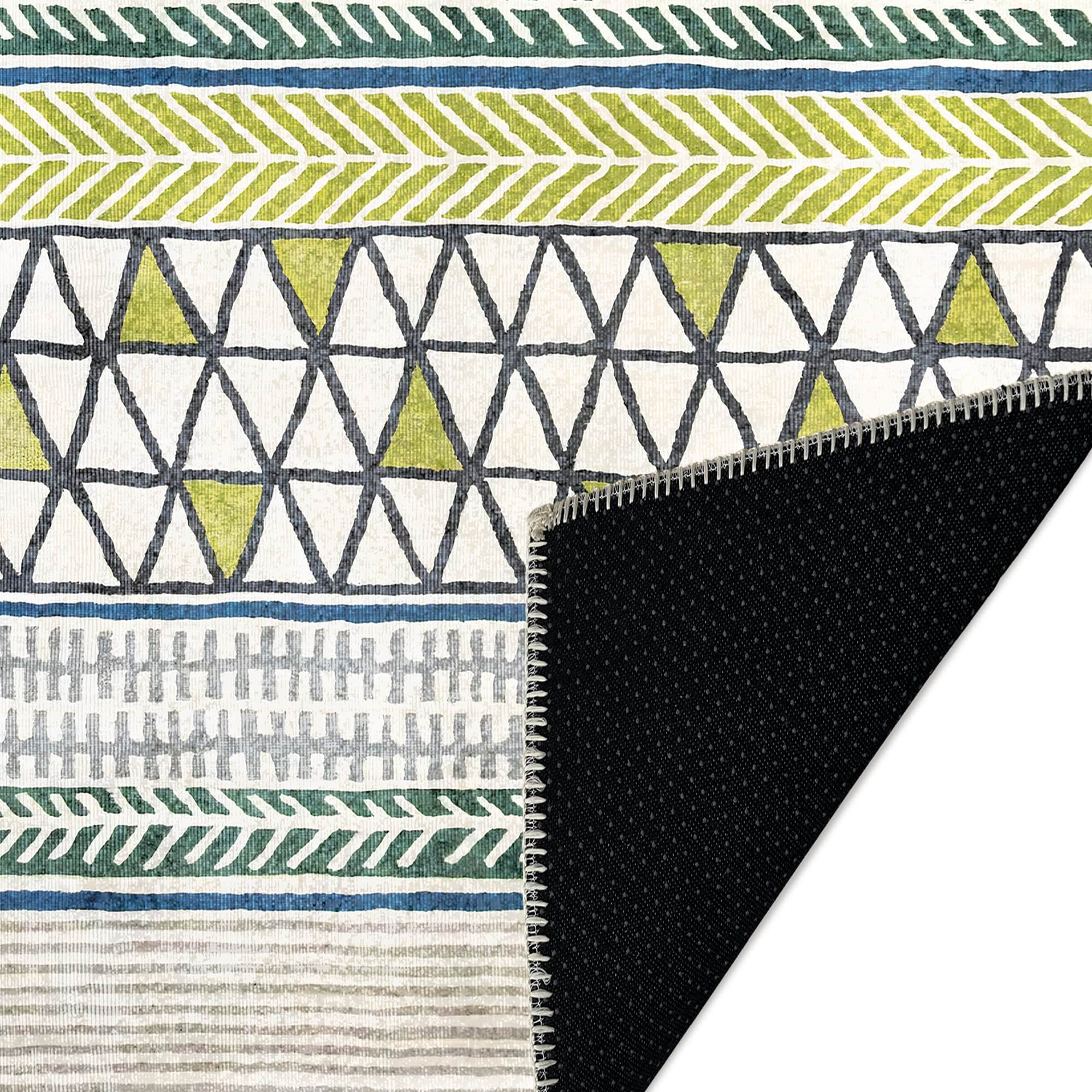 Aspiring Machine Washable Area Rug