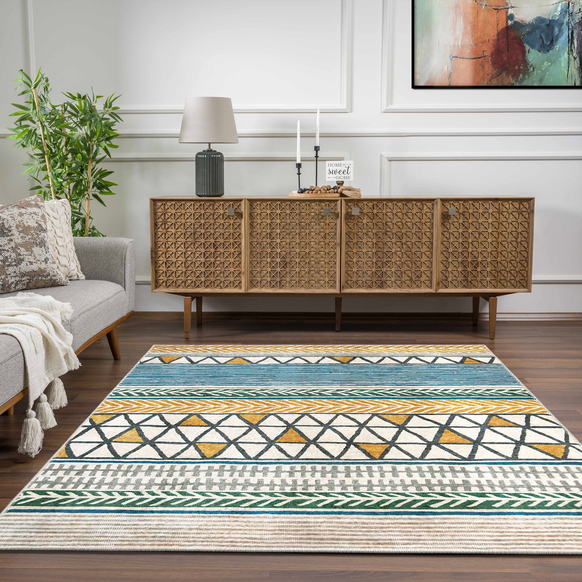 Cook Machine Washable Area Rug