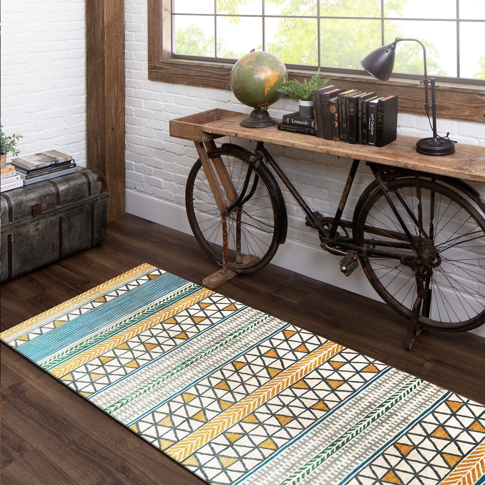 Cook Machine Washable Area Rug
