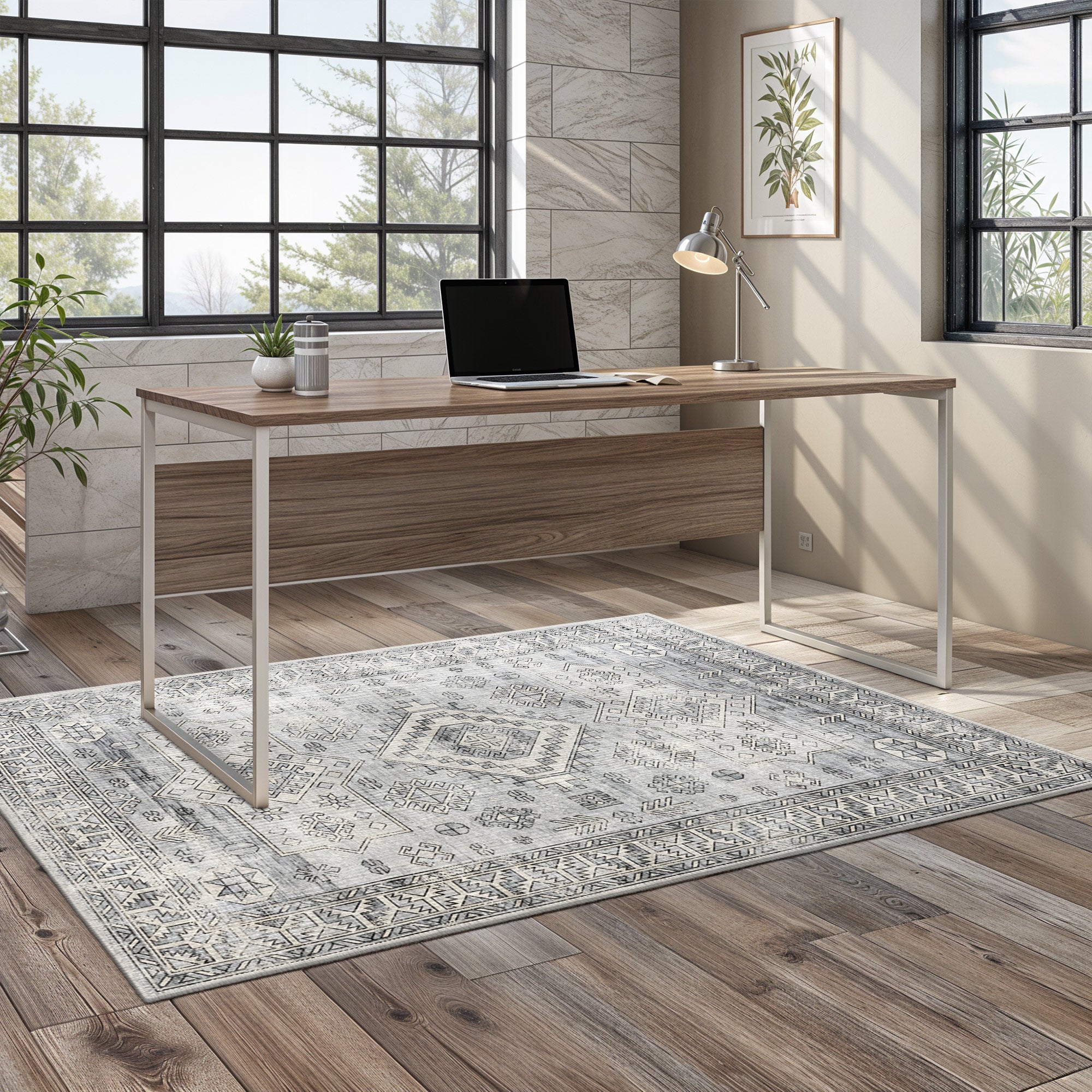 Taranaki Machine Washable Area Rug