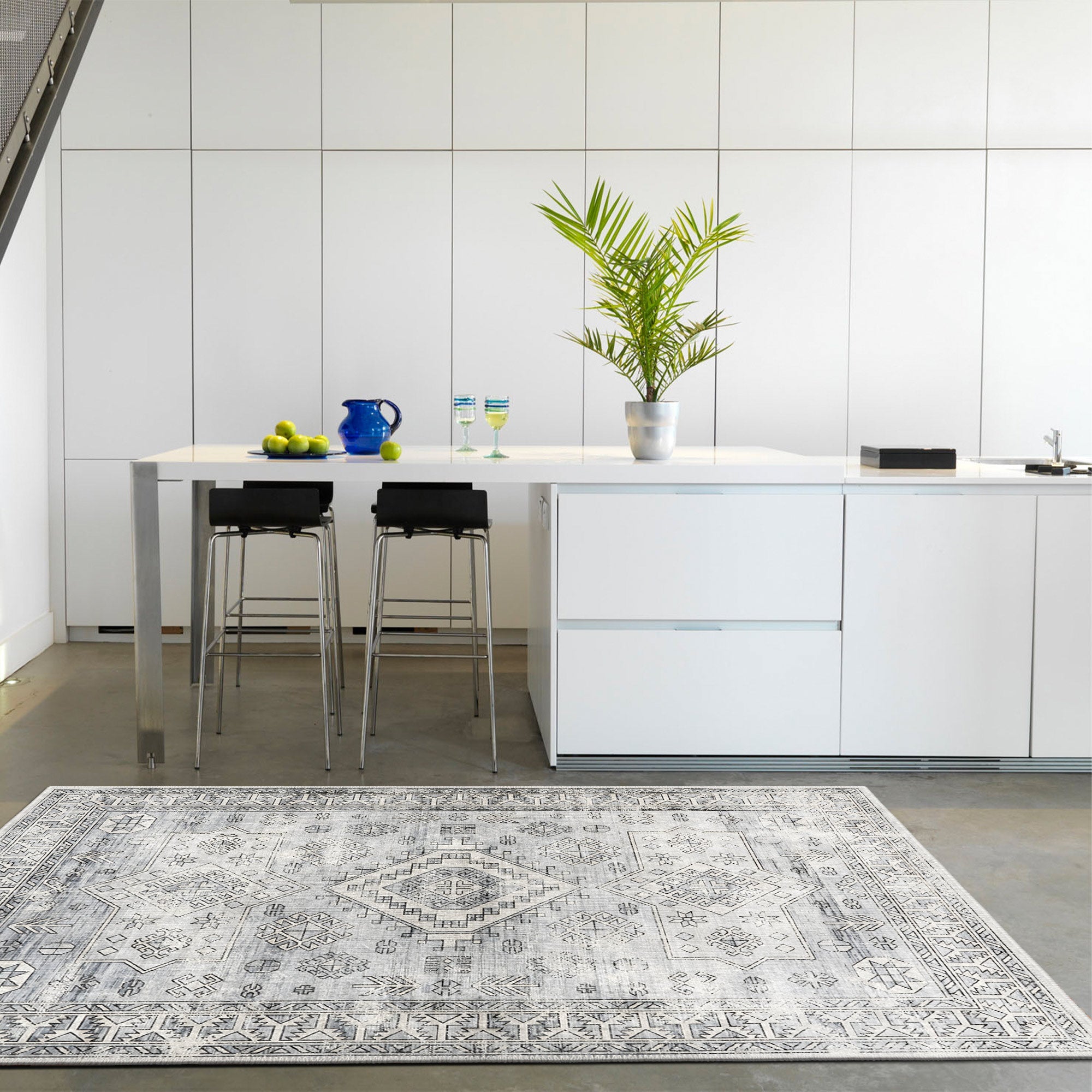 Taranaki Machine Washable Area Rug