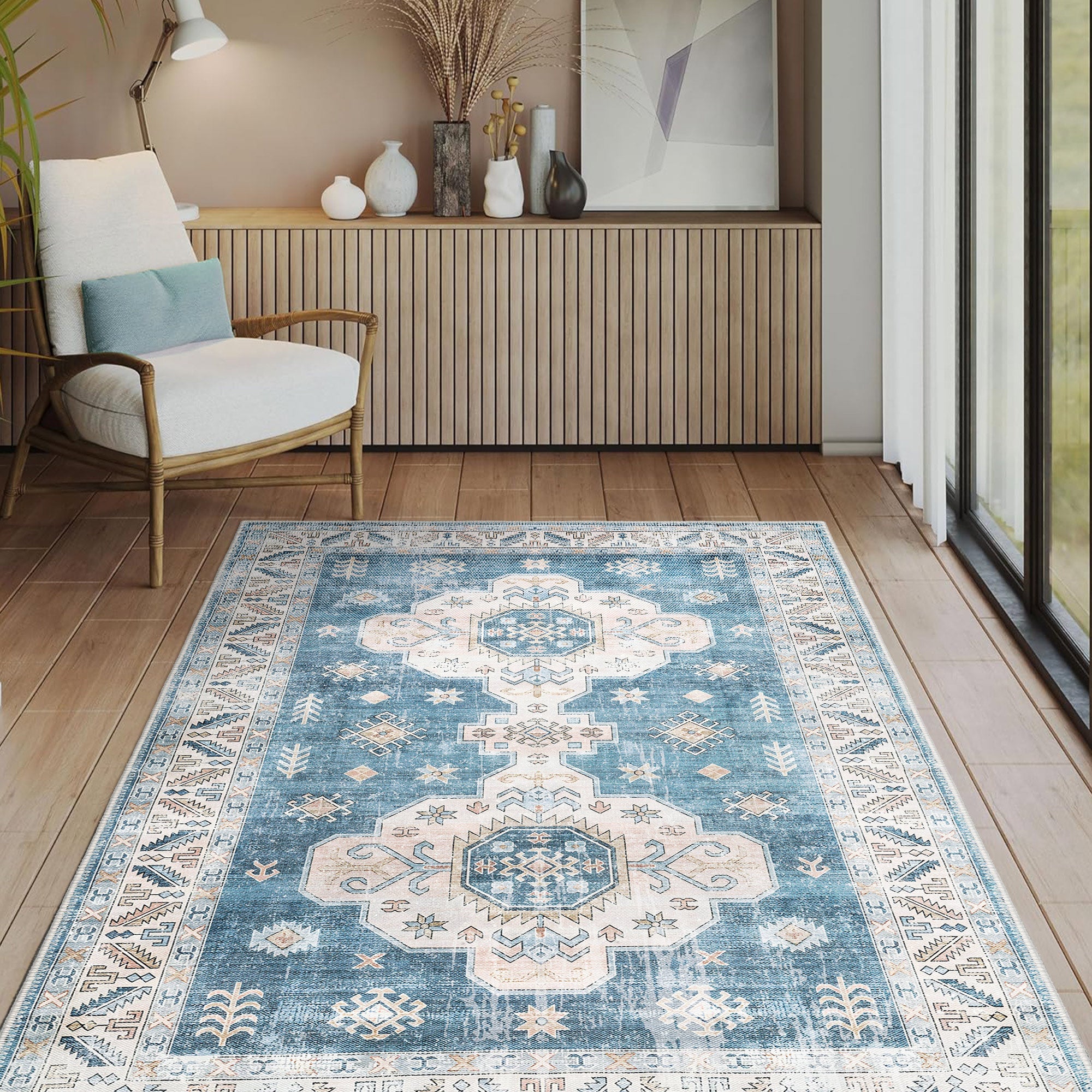 Maipo Machine Washable Area Rug