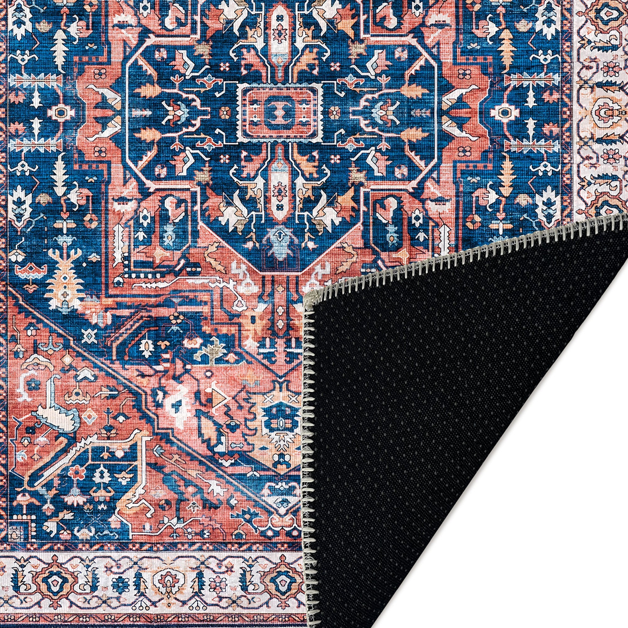 Bandeira Machine Washable Area Rug
