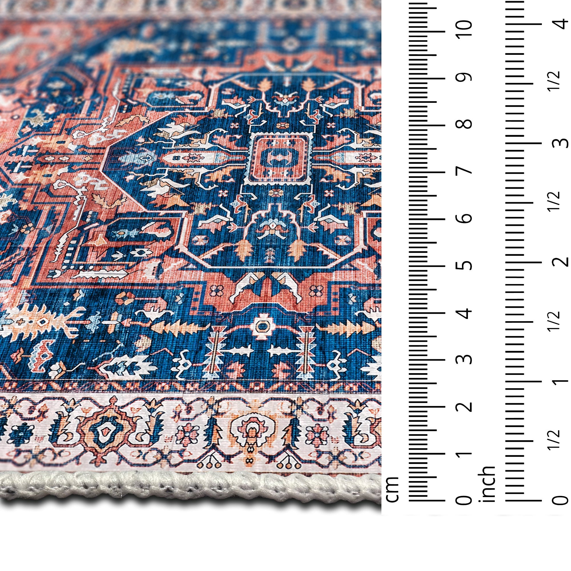 Bandeira Machine Washable Area Rug