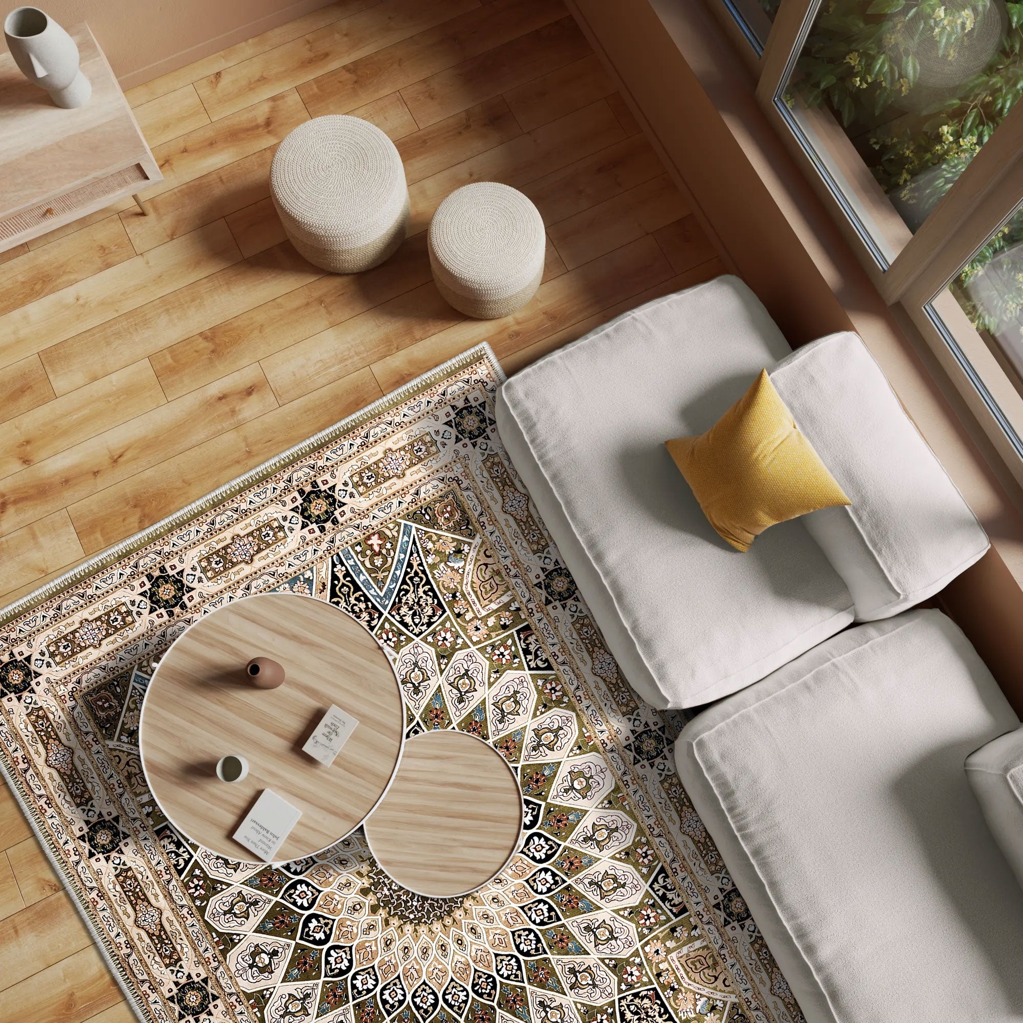 Bogong Machine Washable Area Rug