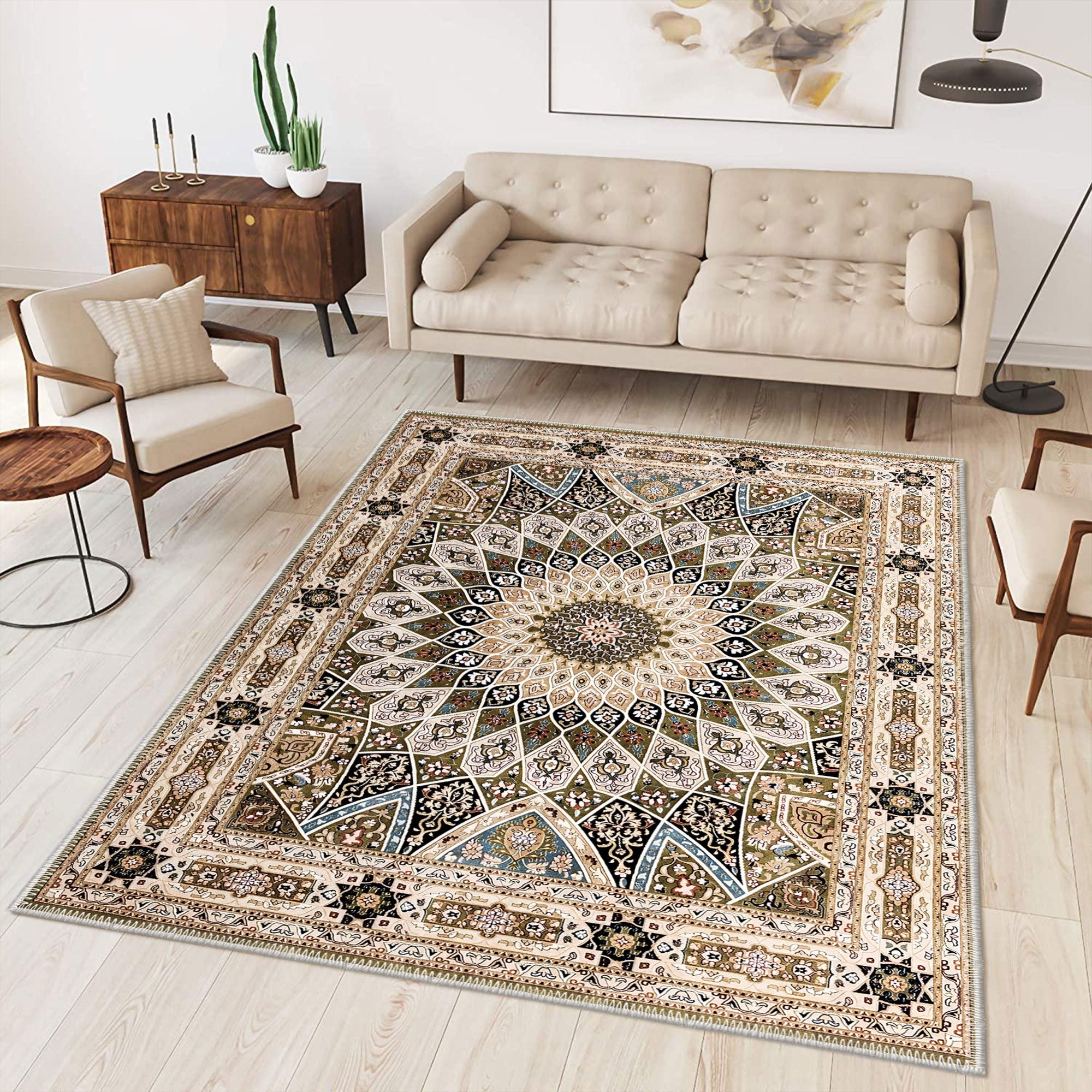 Bogong Machine Washable Area Rug