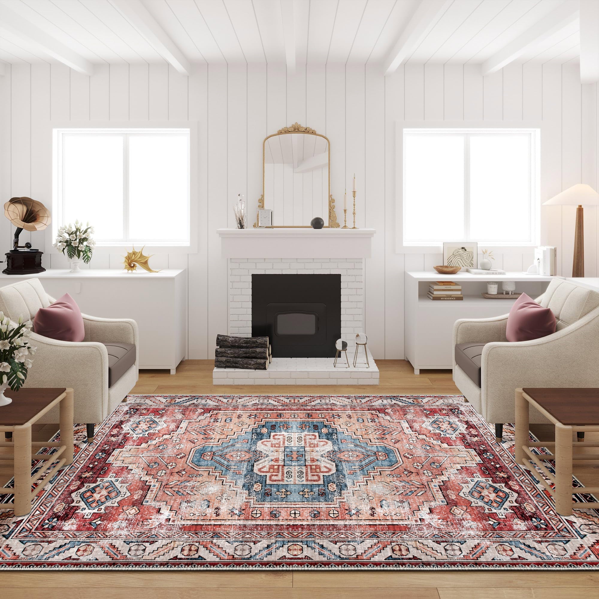 Tolima Machine Washable Area Rug