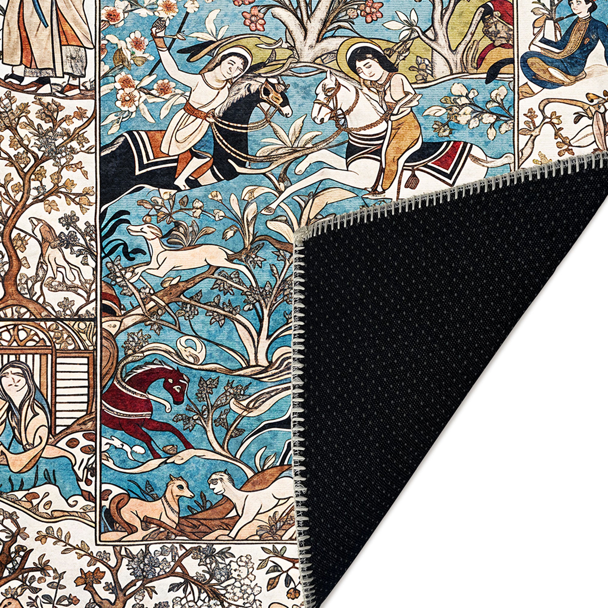 Bruce Machine Washable Area Rug