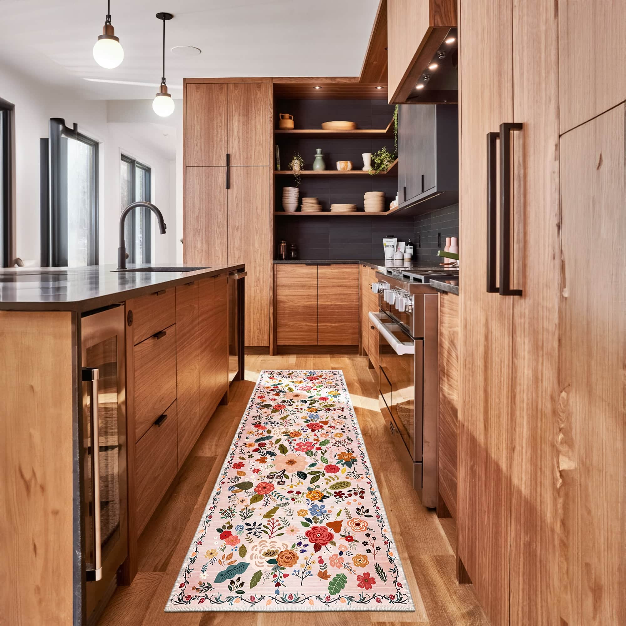 Shispare Machine Washable Area Rug Flashrug