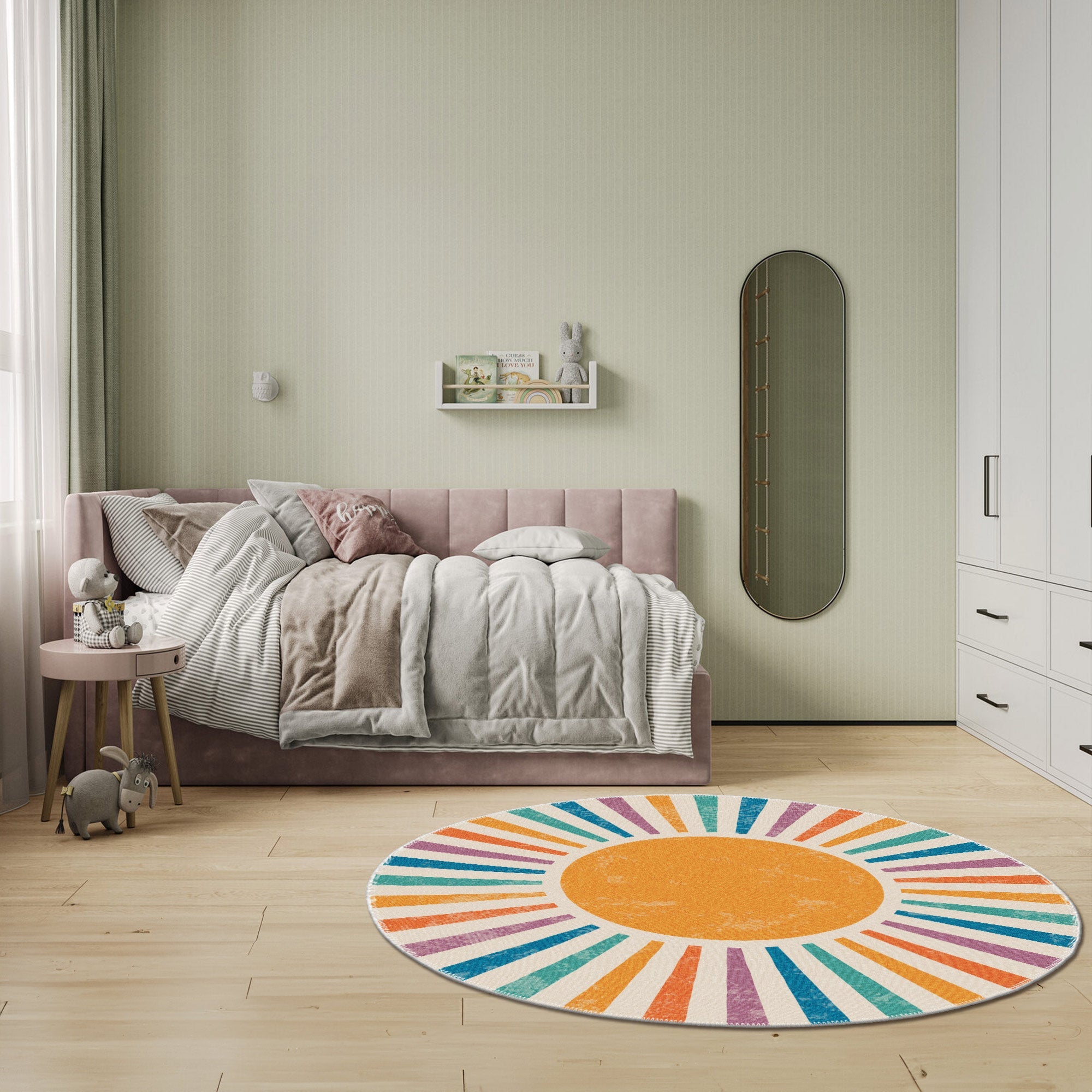 Fathon Machine Washable Area Rug