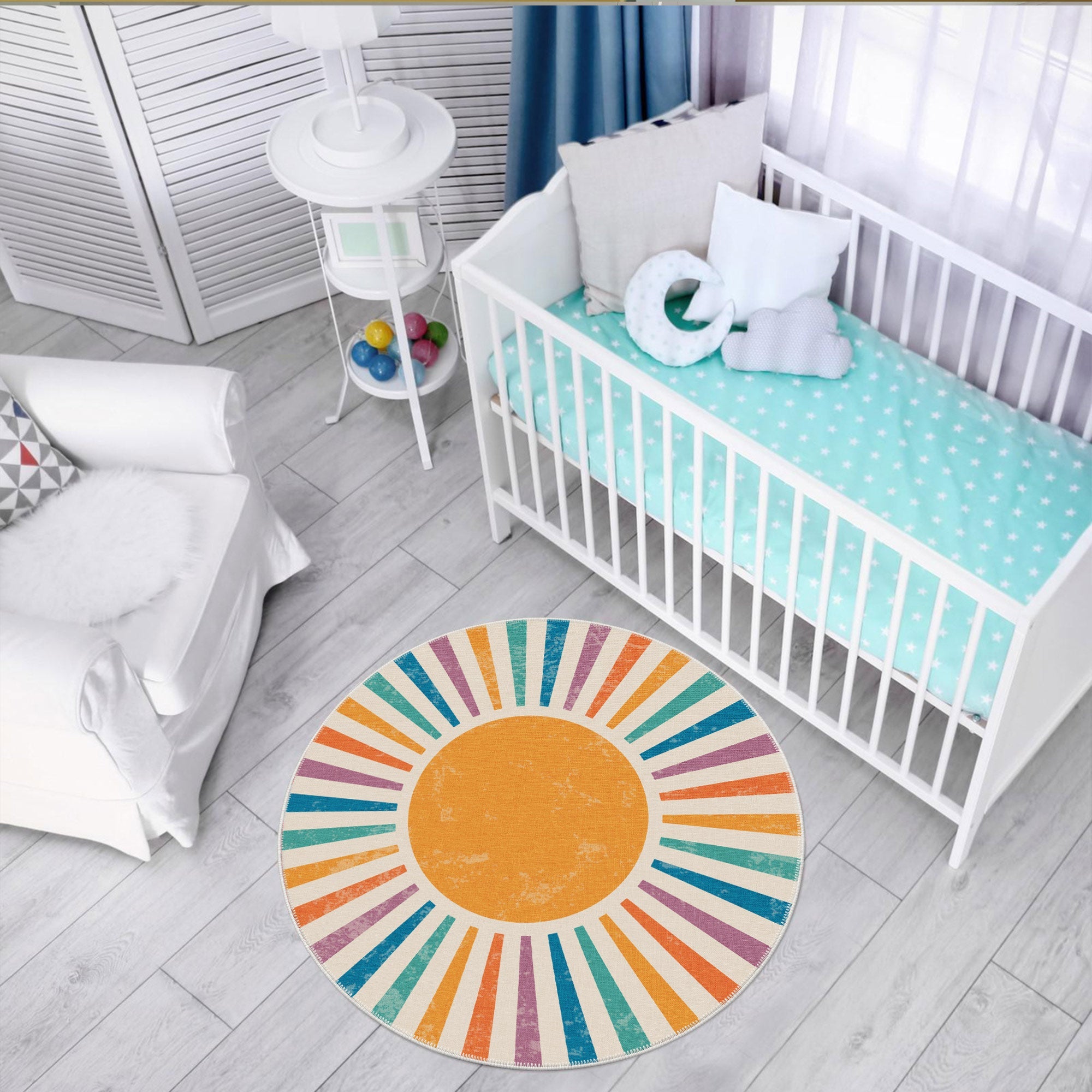 Fathon Machine Washable Area Rug