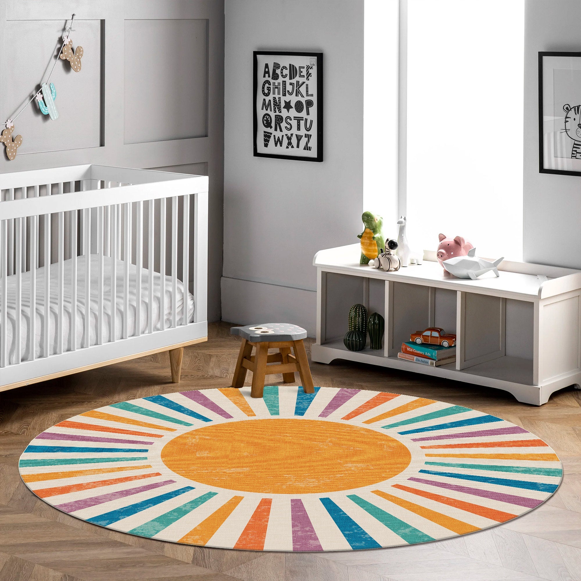 Fathon Machine Washable Area Rug