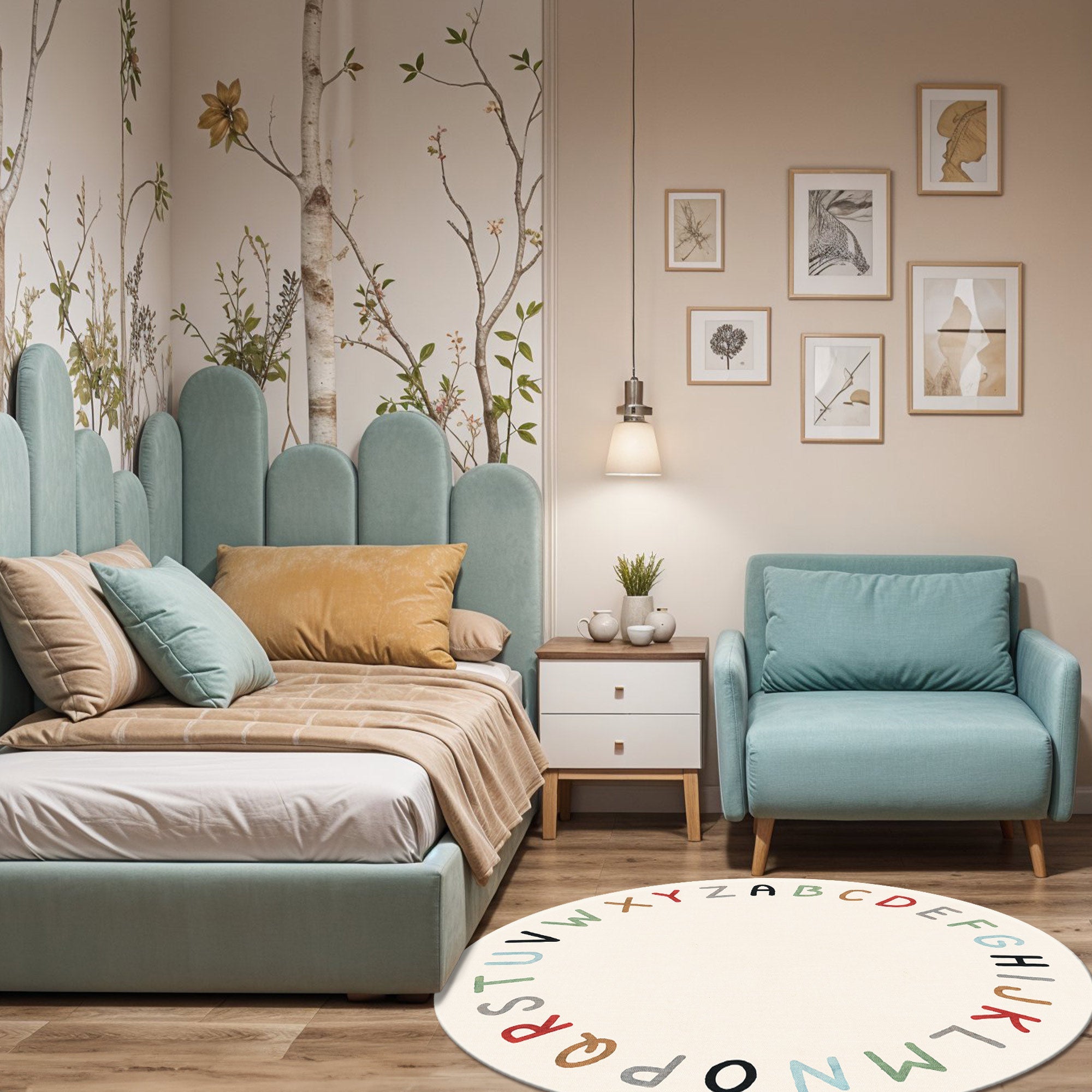 Karam Machine Washable Area Rug