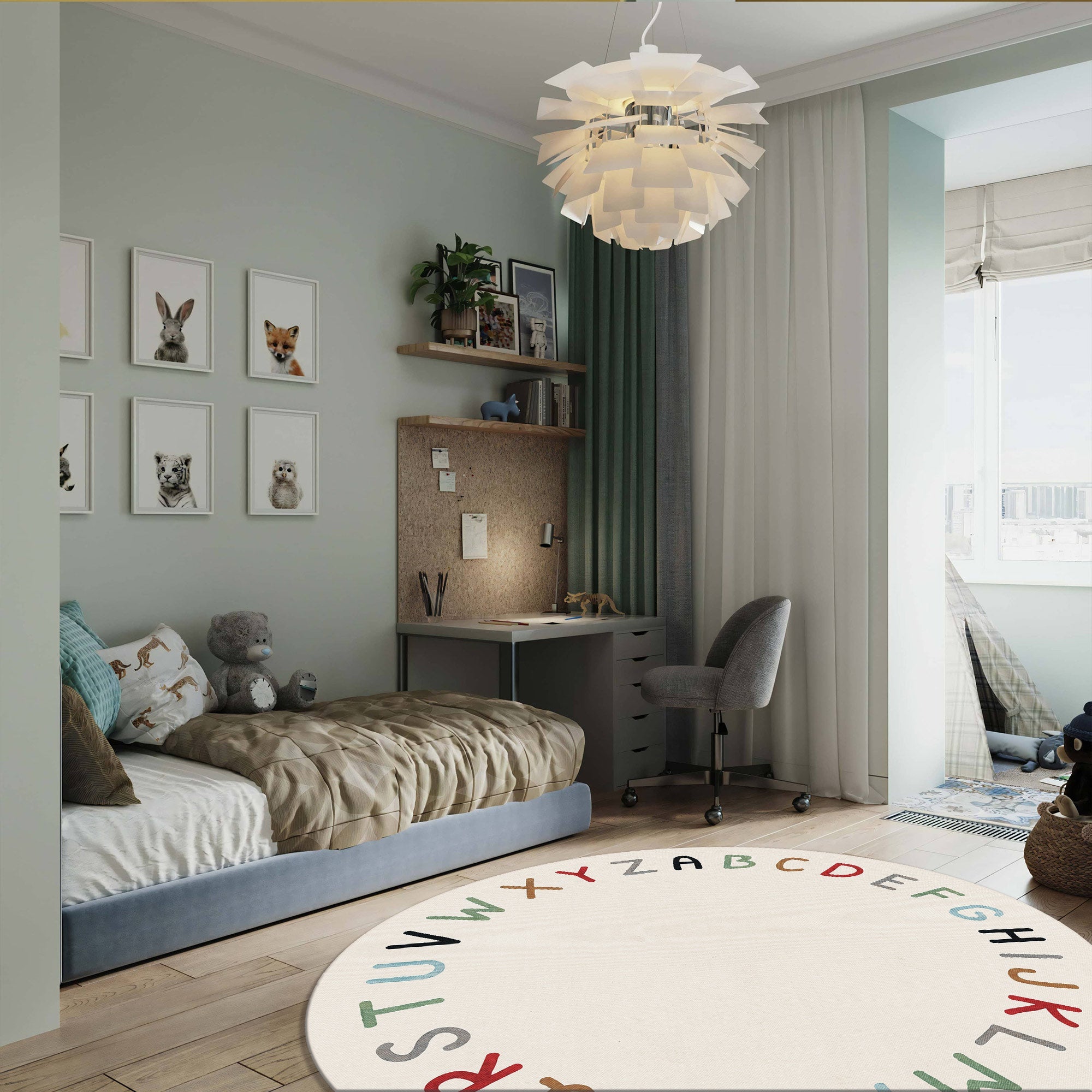 Karam Machine Washable Area Rug