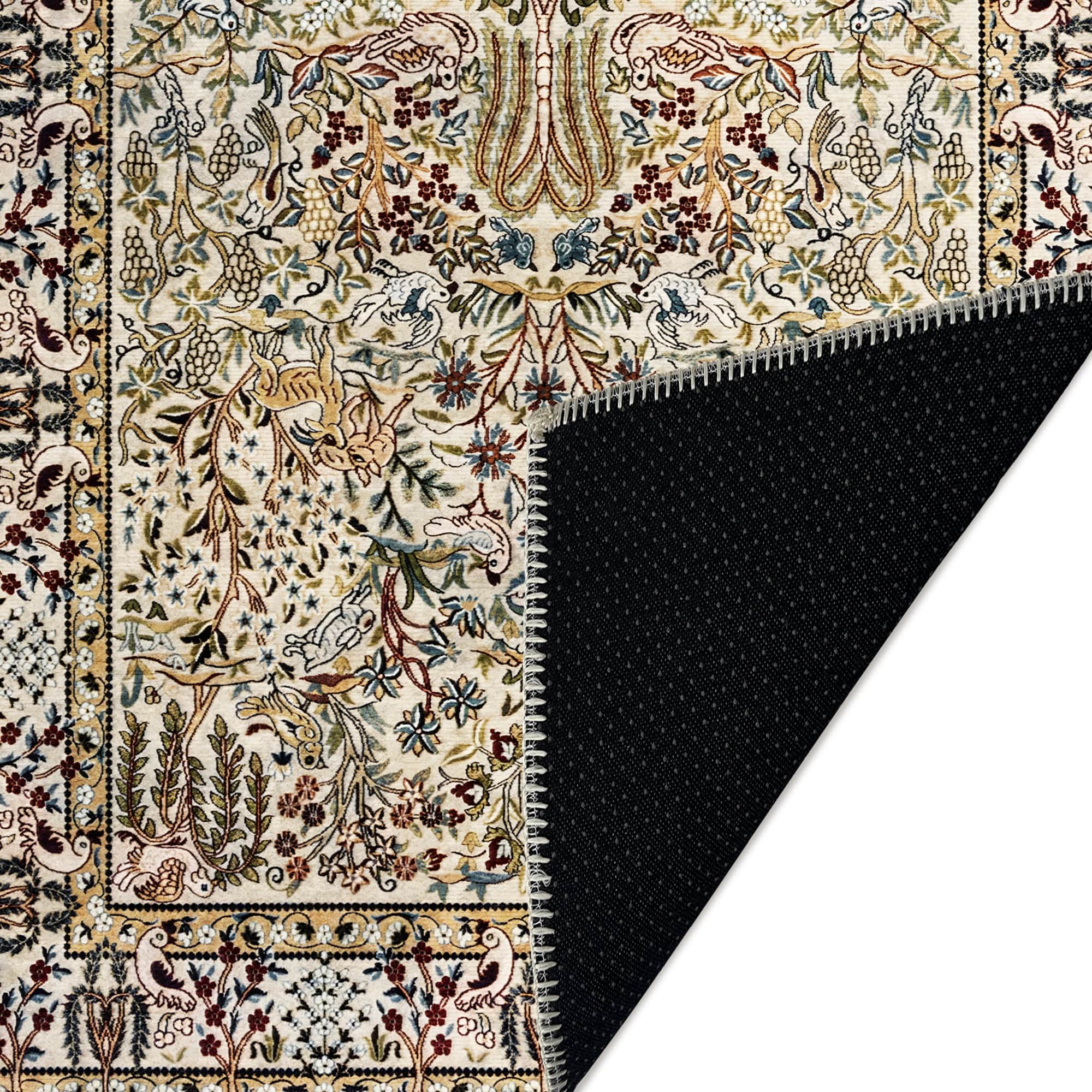 Crinum Machine Washable Area Rug Flashrug