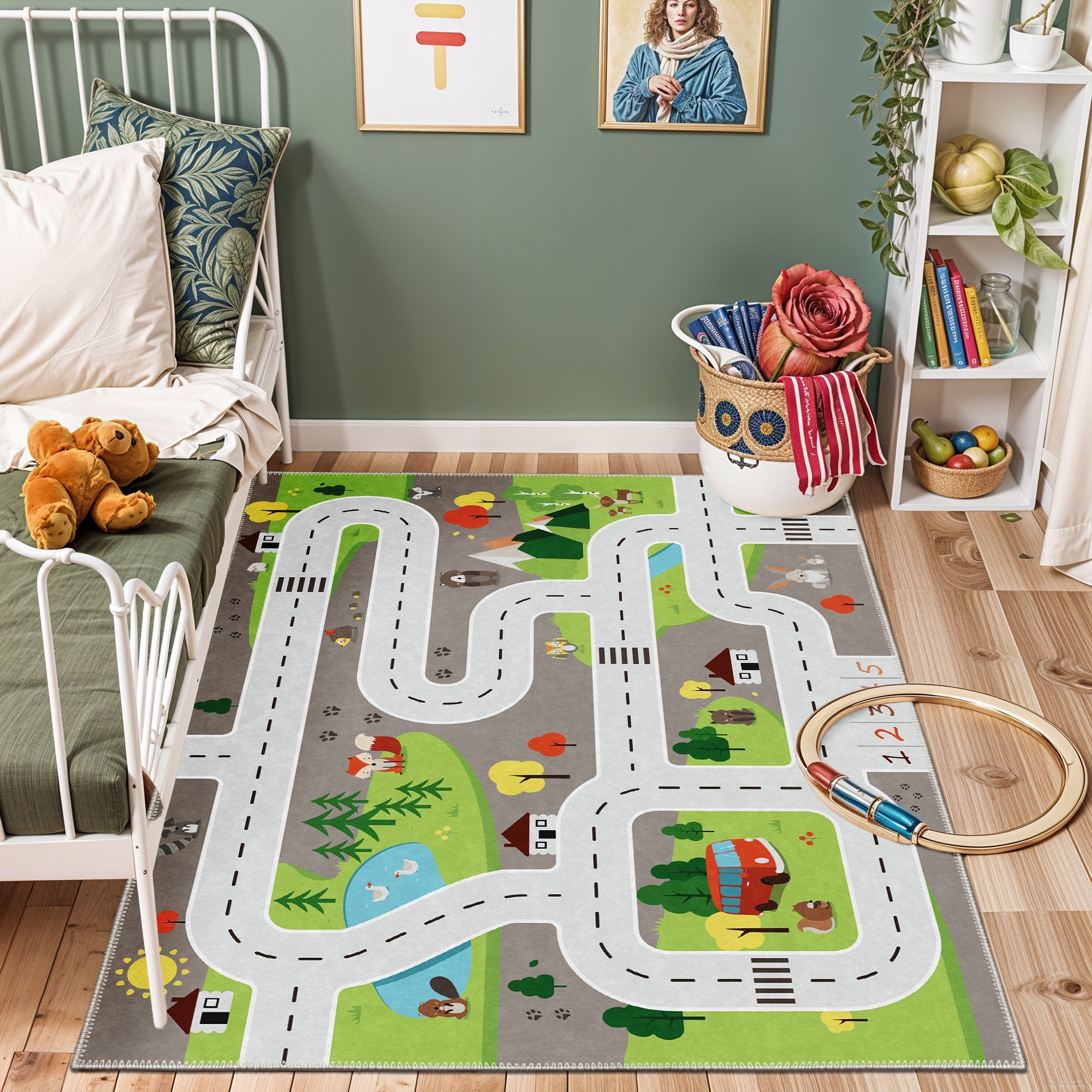 Absida Machine Washable Area Rug