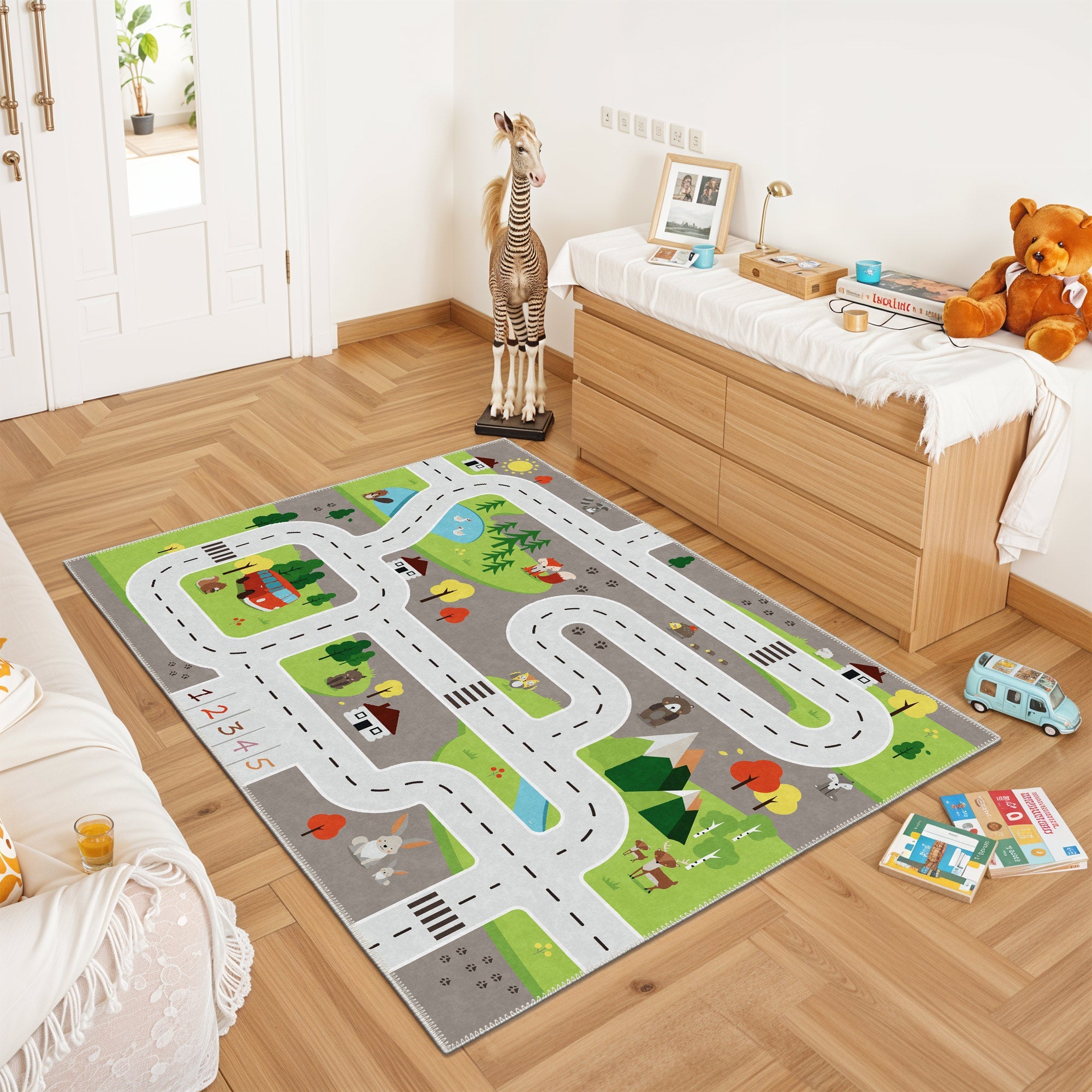 Absida Machine Washable Area Rug