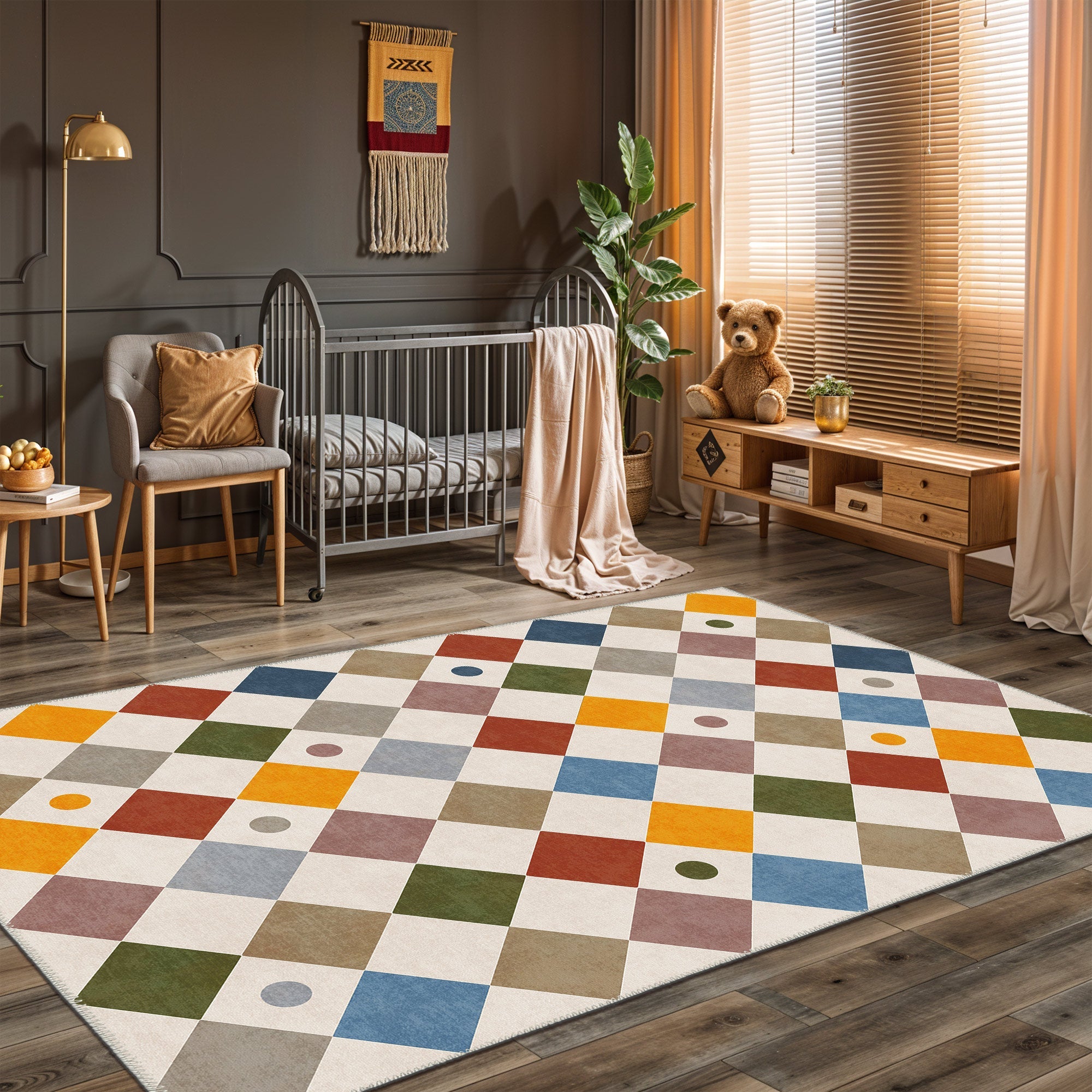 Alice Machine Washable Area Rug
