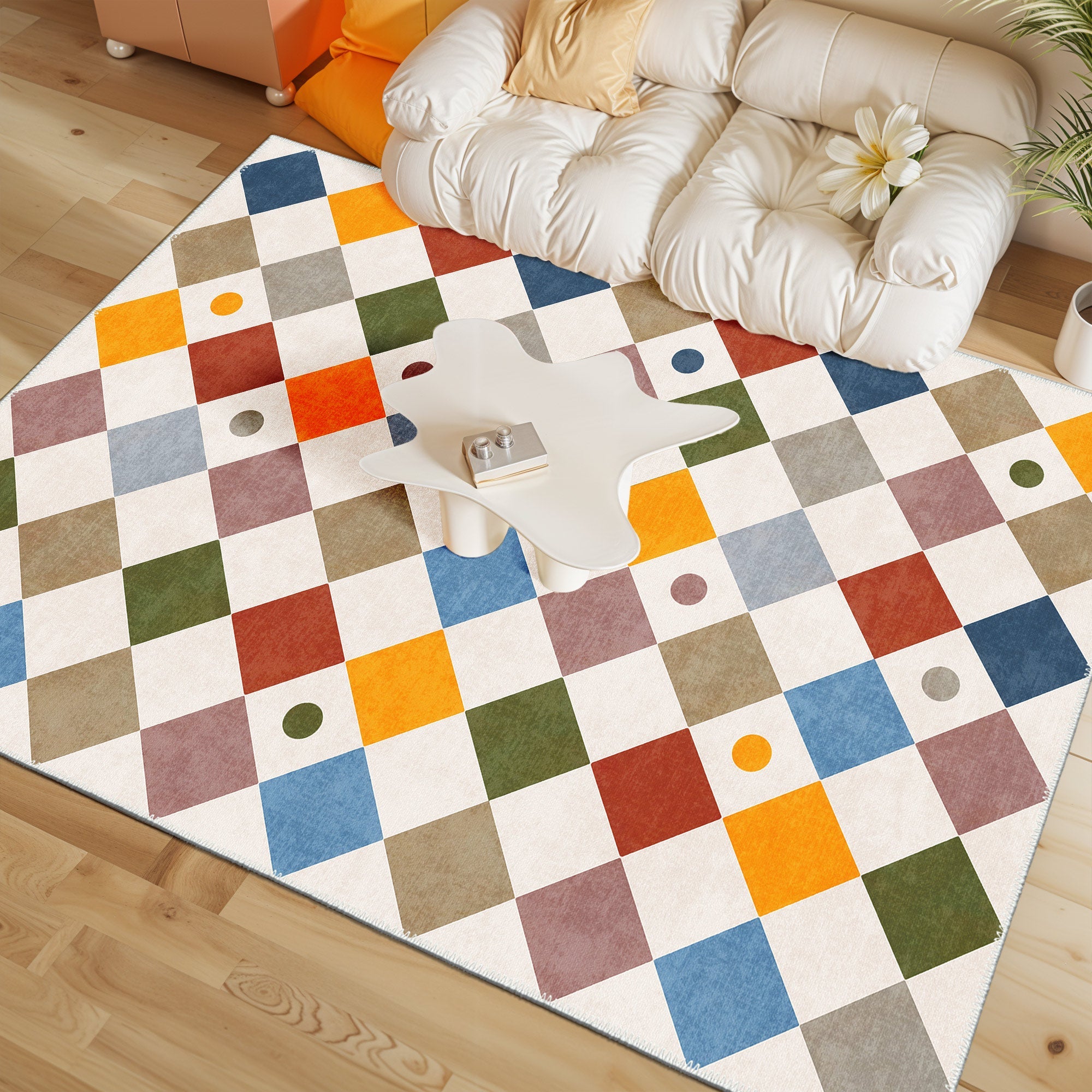 Alice Machine Washable Area Rug