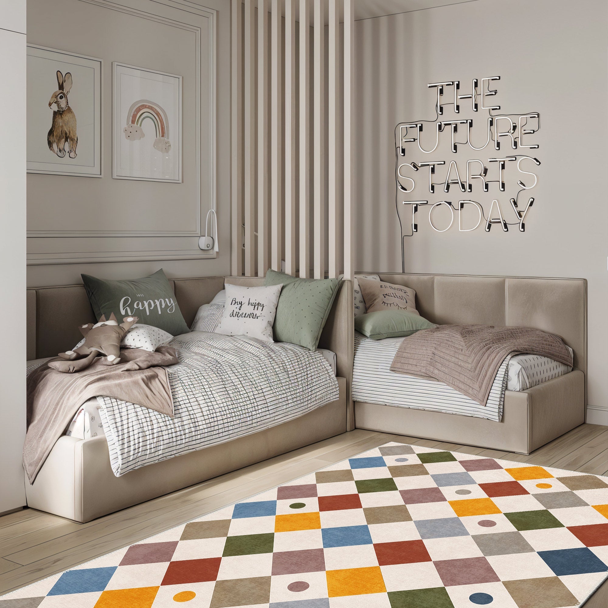Alice Machine Washable Area Rug
